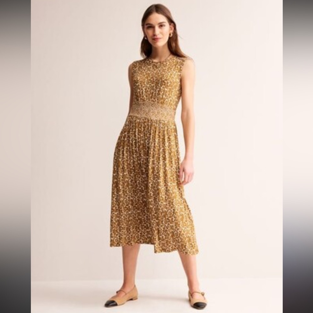 Boden Thea Sleeveless Midi Dress